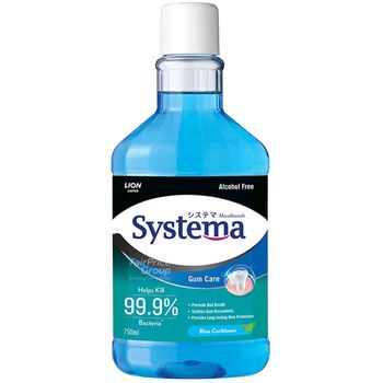 Systema Gum Care Mouthwash Blue Caribbean 750ml