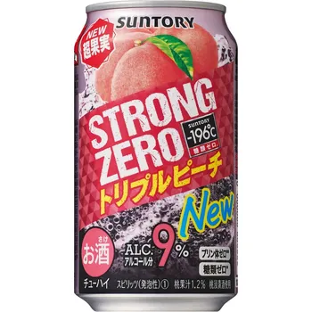 Suntory Strong Zero Triple Peach 350ml