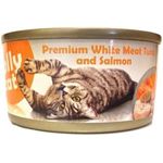 Jolly Cat Canned Food Premium White Meat Tuna & Salmon 80g
