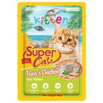 Super Cat Pouch Kitten Tuna And Chicken 85g