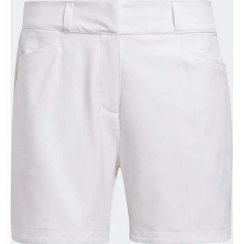 Adidas Women Golf Solid 5 Inch Shorts XS White