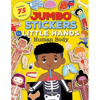 Quarto UK Jumbo Stickers For Little Hands Human Body