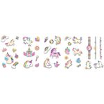 Avenir Nail Stickers And Tattoos Unicorns