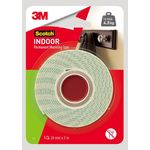 3M Scotch Indoor Permanent Mounting Tape 114 24mm X 2m Foam Tape