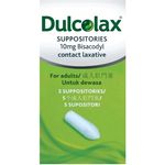 Dulcolax Suppositories 5 Tablets 10mg