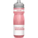 CamelBak Podium Chill Insulated Bike Water Bottle Easy Squeeze Bottle Fits Most Bike Cages 595g Reflective Pink