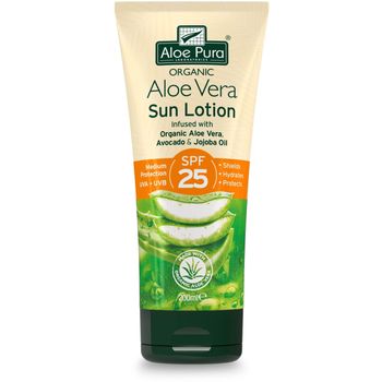 Aloe Pura Aloe Vera Sun Lotion Spf25 200ml
