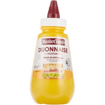 Masterfoods Dijonnaise Mustard Squeezy 250g
