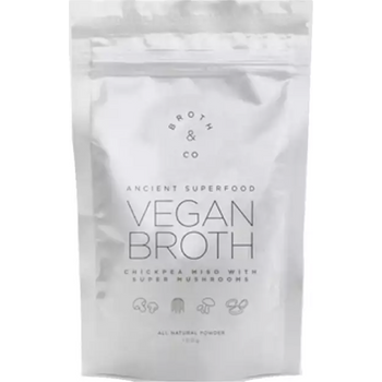 Broth & Co Vegan Chickpea Miso & Mushroom Powder 100g