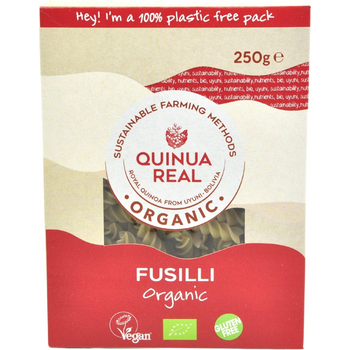 Quinua Real Organic Fusilli Gluten Free 250g