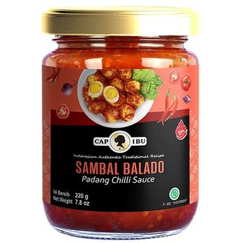 Cap Ibu Padang Chili Sauce Hot 220g