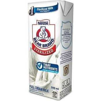 Nestle Bear Brand Sterilized Full Cream Milk 200ml