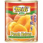 Mili Peach Halves 825g