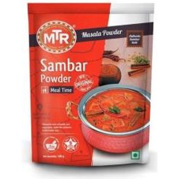 Mtr Spicy Sambar Curry Powder 100g