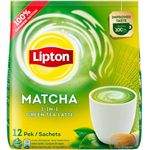 Lipton 3 in 1 Instant Milk Tea Latte Matcha 264g