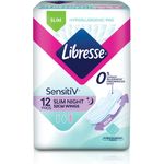 Libresse SensitiV Wings  Slim Night 12pcs