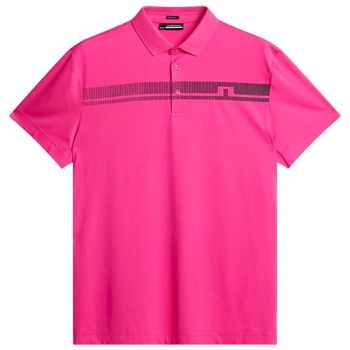 J. Lindeberg Klas Regular Fit Golf Polo L Fuchsia Purple