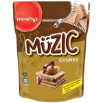 Munchy's Muzic Chunky Peanut Hazelnut Chocolate Rich Wafer 150g