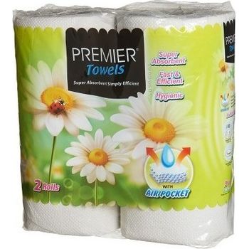 Premier Kitchen Towel 2 Roll 60 Sheet