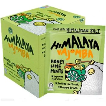 Himalaya Vajomba Candy Honey Lime Mints 12pcs 15g