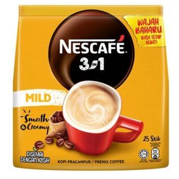 Nescafe 3 In 1 Mild Premix 25pcs 19g