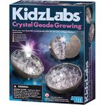 4M Kidz Labs Crystal Geode Growing Kit