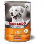Morando Professional Wet Dog Food with Lamb Pieces and Rice 405g