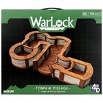Wizkids WarLock Tiles - Town & Village Angles & Curves Expansion