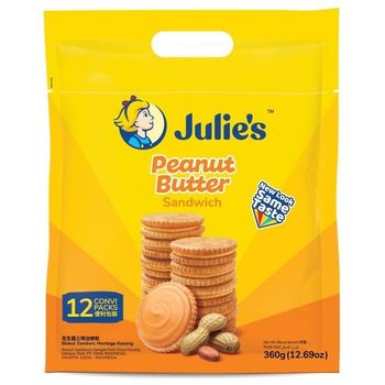 Julie's Peanut Butter Sandwich Biscuit 360g