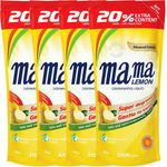 Mama Lemon Gold Dishwashing Liquid Refill Natural Lemon 600ml