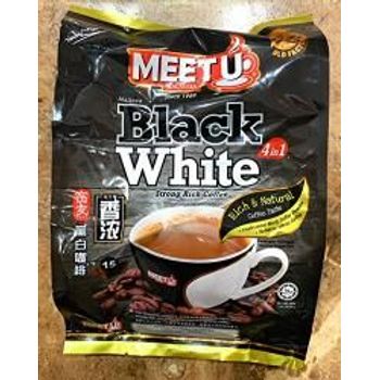 Meetu Black White Coffee 600g