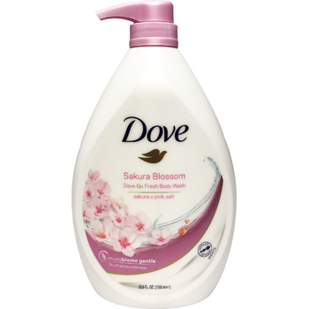 Dove Sakura Blossom Body Wash 1l