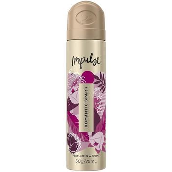 Impulse Women Body Spray Aerosol Deodorant Romantic Spark 75ml