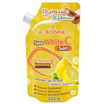 A Bonne Spa White C Salt Papaya And Lemon 350g