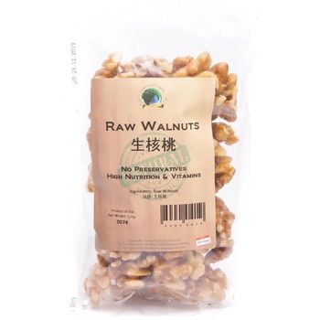 Green Earth Organic Raw Walnuts 120g