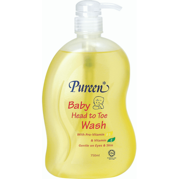 Pureen Baby Head To Toe Wash 750ml