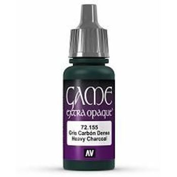 Vallejo Game Color Heavy Charcoal X-opaque Paint 17ml