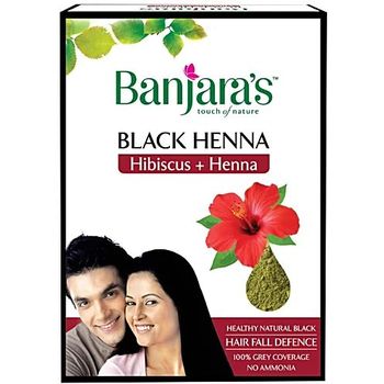 Banjara's Black Henna Hair Colour Hibiscus 50g