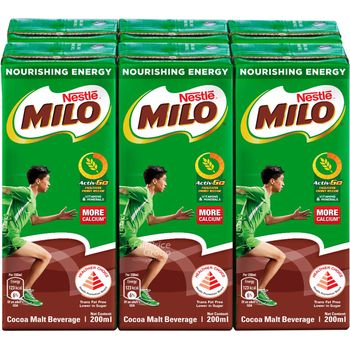 Milo Chocolate Malt Uht 200ml