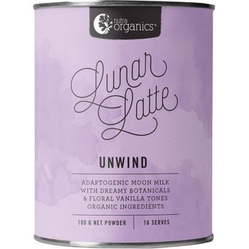 Nutra Organics Lunar Latte unwind 100g