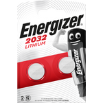 Energizer Lithium Coin 2032 Batteries 2 Pack