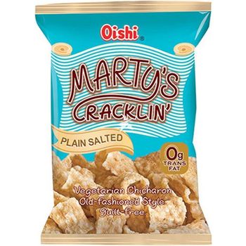 Oishi Martys Cracklin Plain Salted 90g