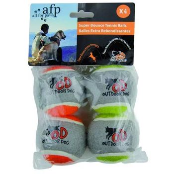 All for Paws Outdoor Super Bounce Tennis Balls 60g