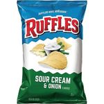 Ruffles Sour Cream And Onion Potato Chips 170g