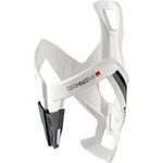 Elite Custom Race Plus Water Bottle Cage Gloss White/Black