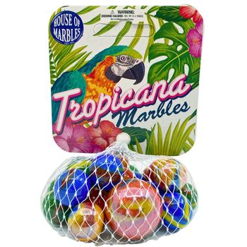 House of Marbles Net Bag of Marbles: Tropicana