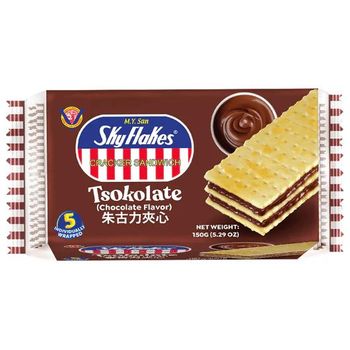 Skyflakes Cracker Sandwich Chocolate 150g