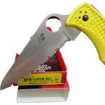 Spyderco Pacific Salt 2 Folding Knife Yellow