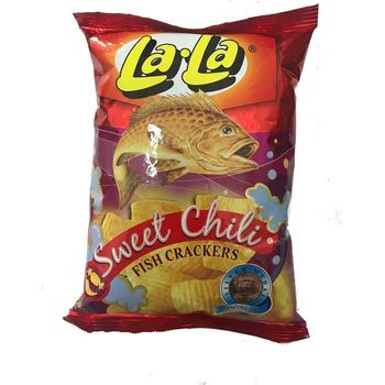 La La Sweet Chili Fish Crackers 50g