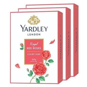 Yardley London Royal Red Roses Luxury Soap 3pcs 100g